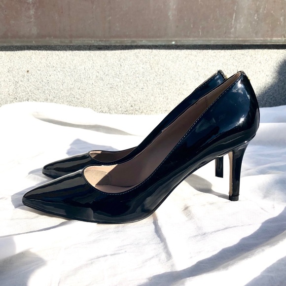 SOLD! - BCBGeneration Black Heels - Picture 1 of 6